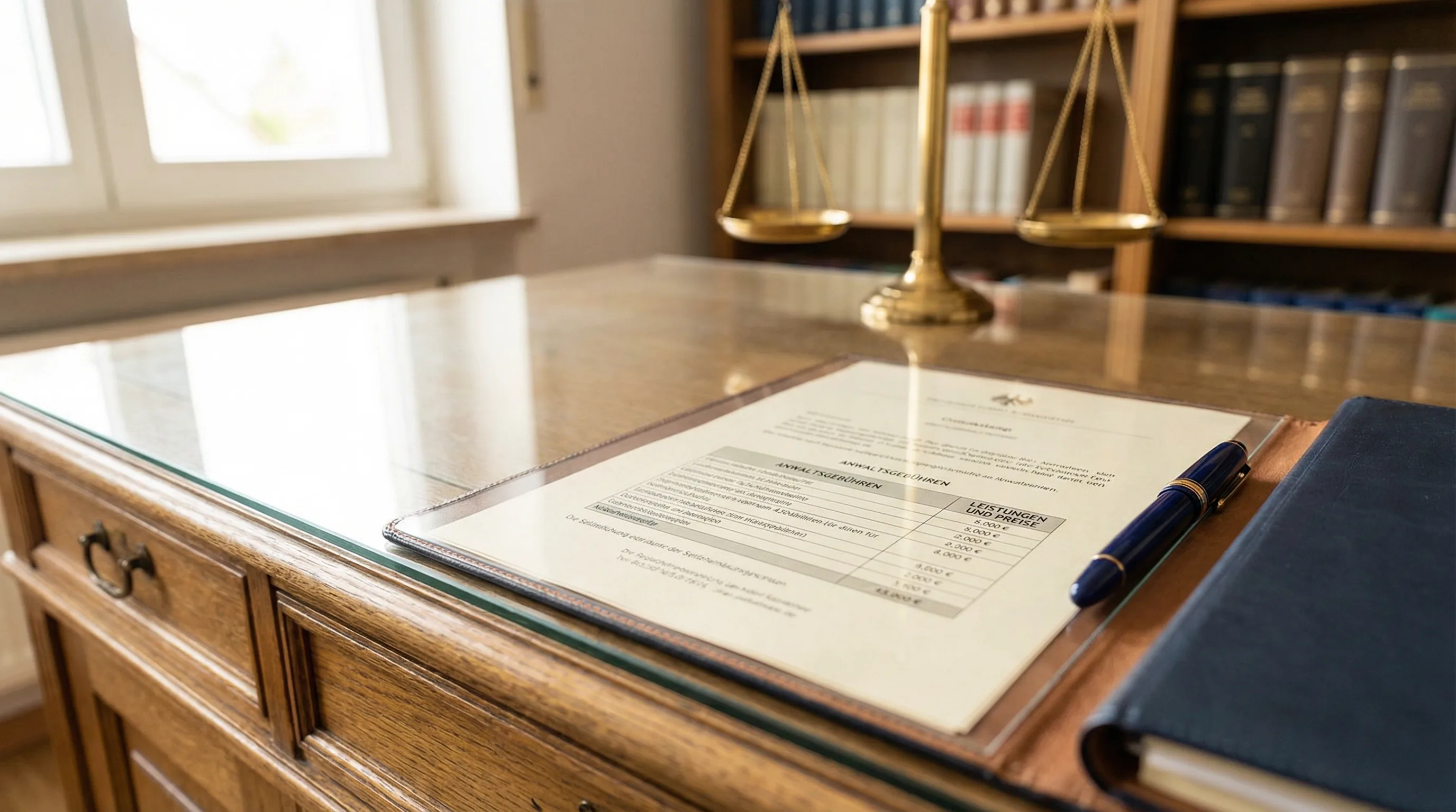 Transparente Kostenübersicht - Anwaltskosten und Honorar