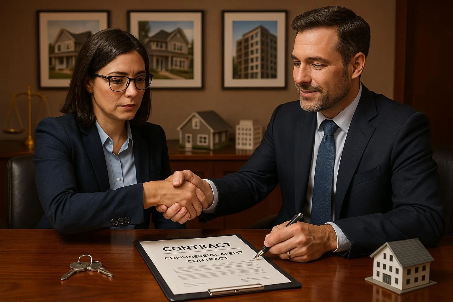 Handelsvertretervertrag bei Immobilienmaklern